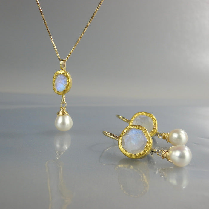 Wedding Earrings and Necklace Set